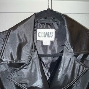 Coolwear Women's Black Trench Coat